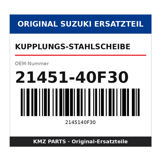 Suzuki Kupplungs-Stahlscheibe 21451-40F30