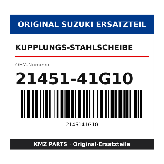 Suzuki Kupplungs-Stahlscheibe 21451-41G10