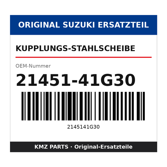 Suzuki Kupplungs-Stahlscheibe 21451-41G30