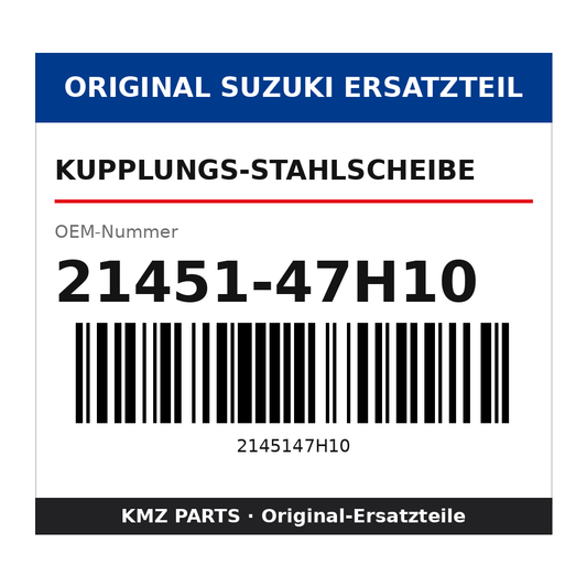 Suzuki Kupplungs-Stahlscheibe 21451-47H10
