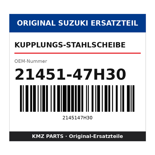 Suzuki Kupplungs-Stahlscheibe 21451-47H30