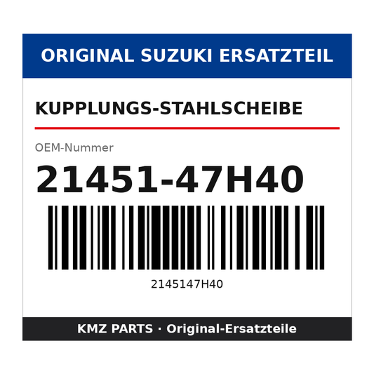 Suzuki Kupplungs-Stahlscheibe 21451-47H40