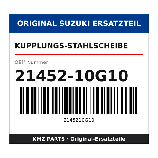 Suzuki Kupplungs-Stahlscheibe 21452-10G10