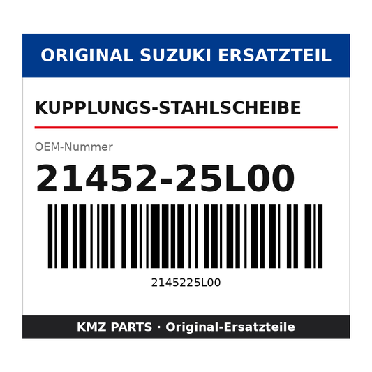 Suzuki Kupplungs-Stahlscheibe 21452-25L00