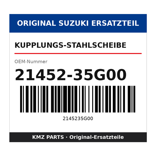 Suzuki Kupplungs-Stahlscheibe 21452-35G00