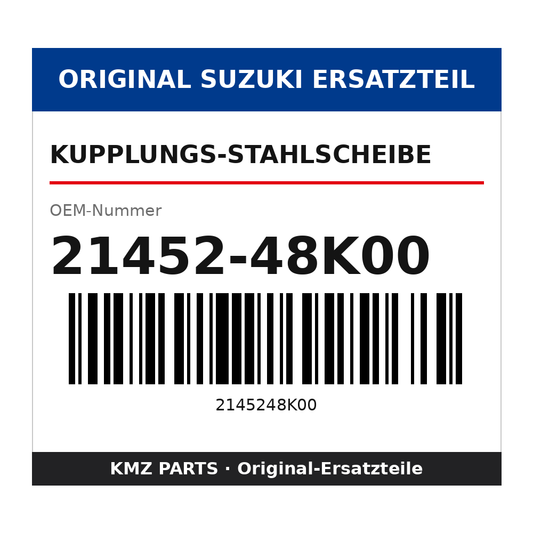 Suzuki Kupplungs-Stahlscheibe 21452-48K00