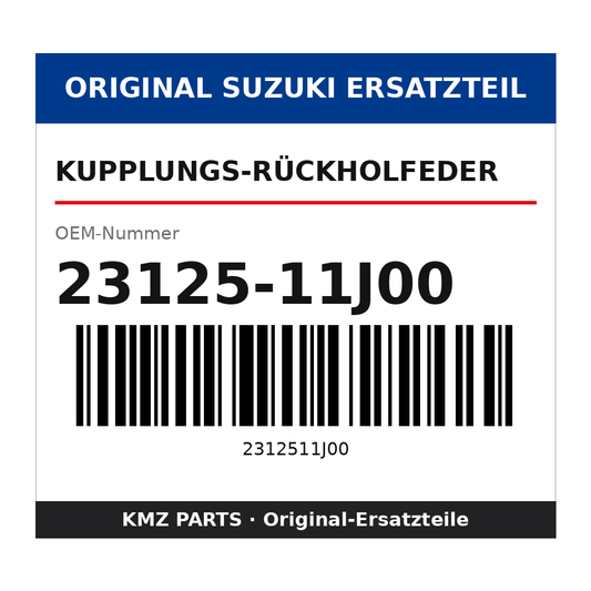Suzuki Kupplungs-Rückholfeder 23125-11J00