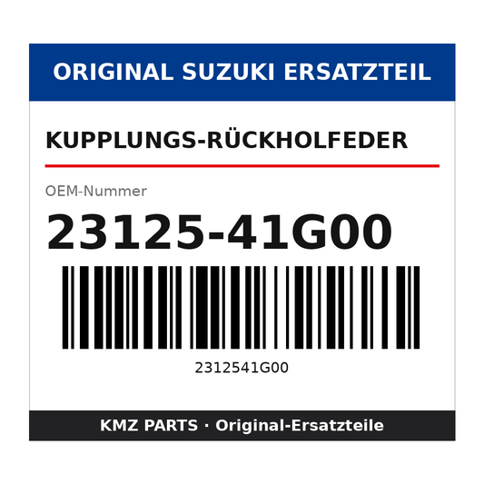 Suzuki Kupplungs-Rückholfeder 23125-41G00