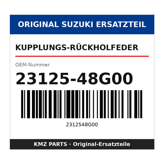 Suzuki Kupplungs-Rückholfeder 23125-48G00
