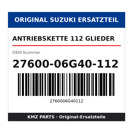 Suzuki Antriebskette 112 Glieder 27600-06G40-112
