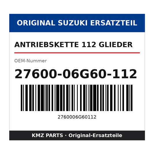 Suzuki Antriebskette 112 Glieder 27600-06G60-112