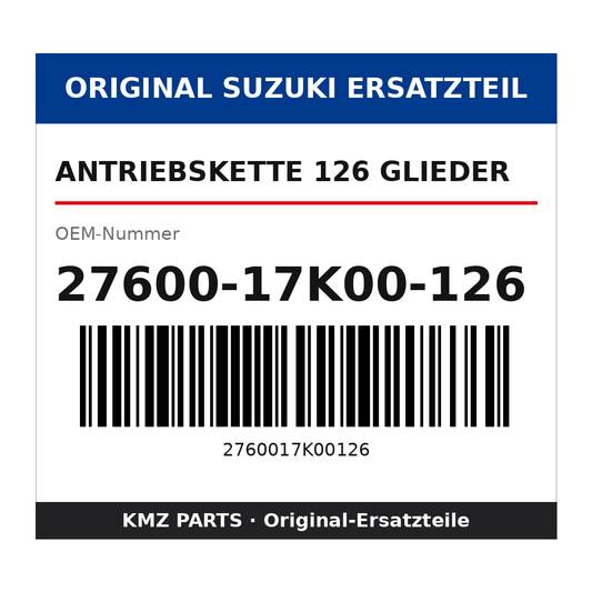 Suzuki Antriebskette 126 Glieder 27600-17K00-126