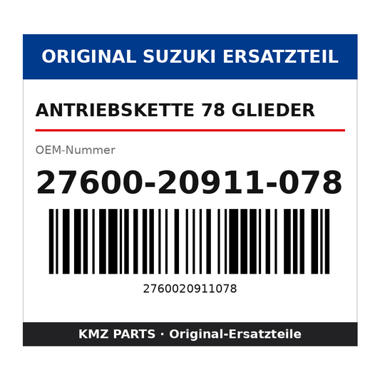 Suzuki Antriebskette 78 Glieder 27600-20911-078