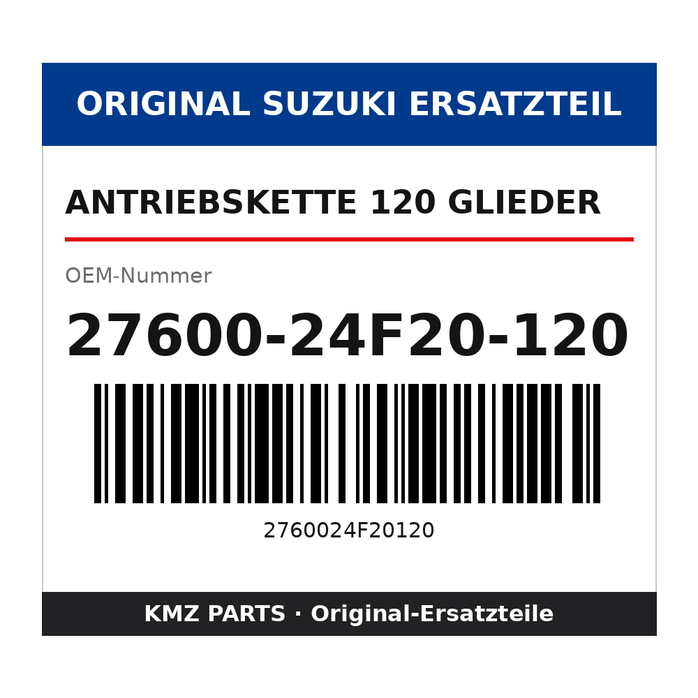 Suzuki Antriebskette 120 Glieder 27600-24F20-120