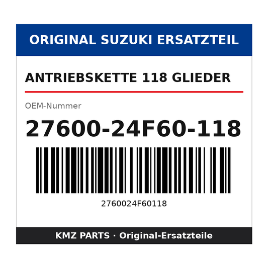 Suzuki Antriebskette 118 Glieder 27600-24F60-118