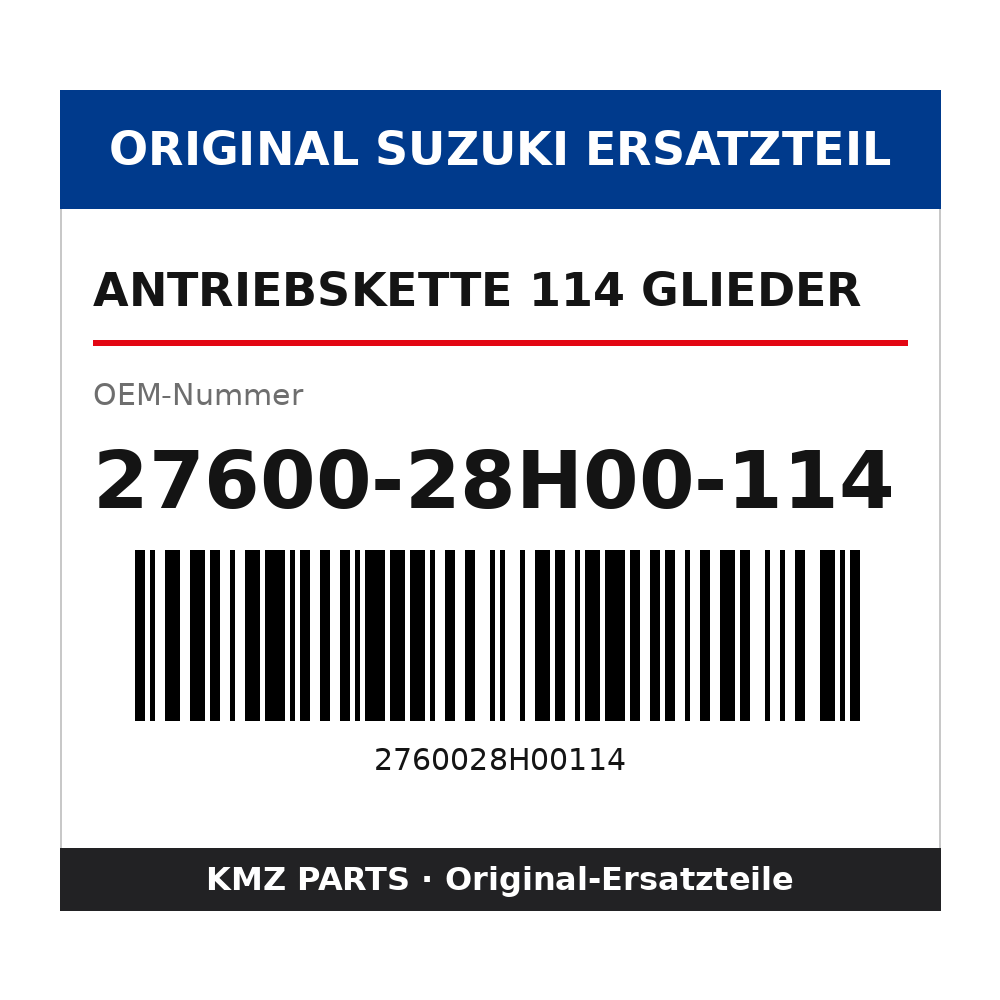Suzuki Antriebskette 114 Glieder 27600-28H00-114