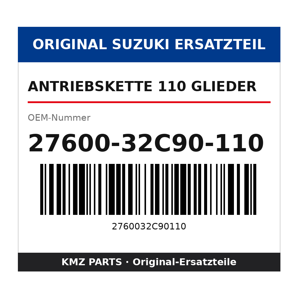 Suzuki Antriebskette 110 Glieder 27600-32C90-110