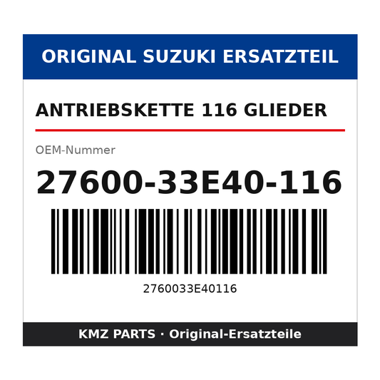 Suzuki Antriebskette 116 Glieder 27600-33E40-116