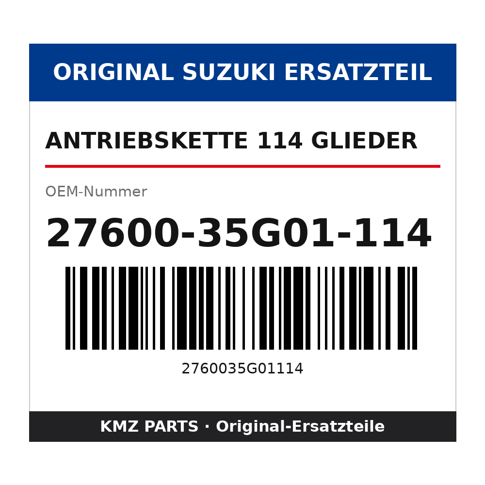 Suzuki Antriebskette 114 Glieder 27600-35G01-114
