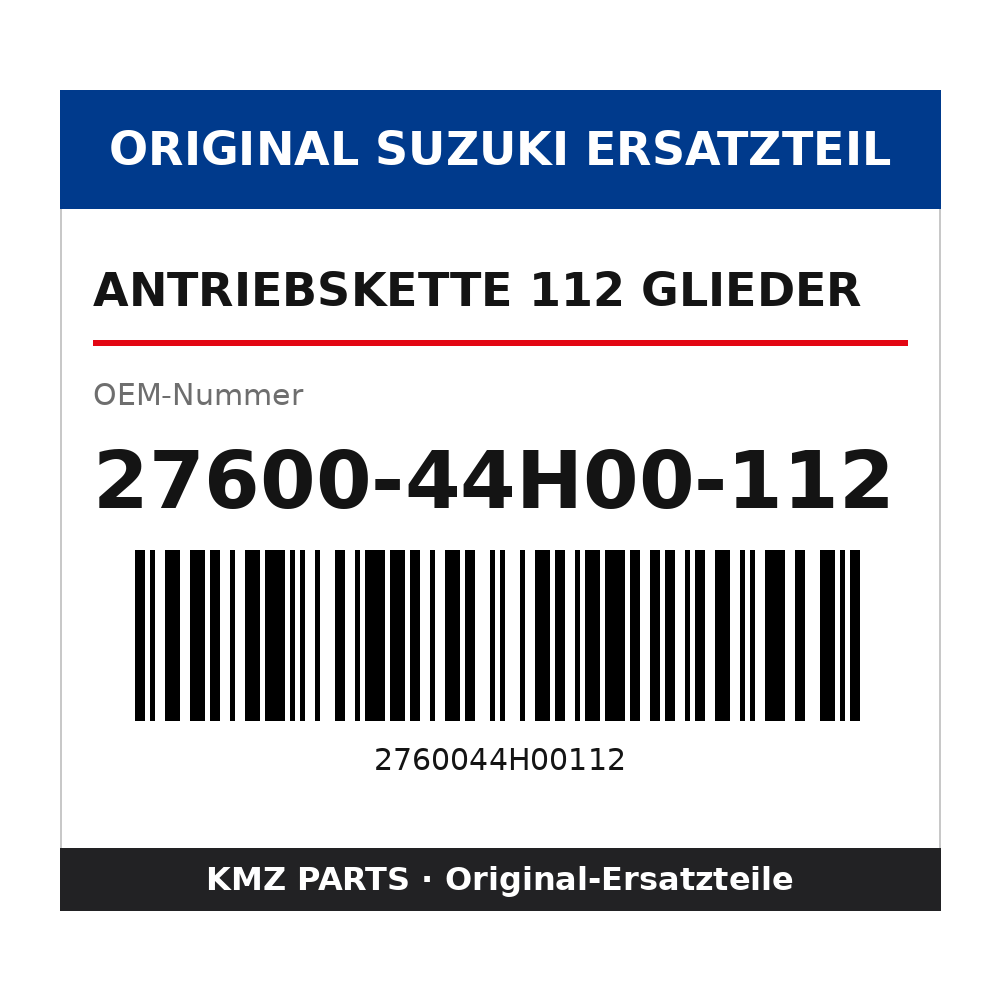 Suzuki Antriebskette 112 Glieder 27600-44H00-112