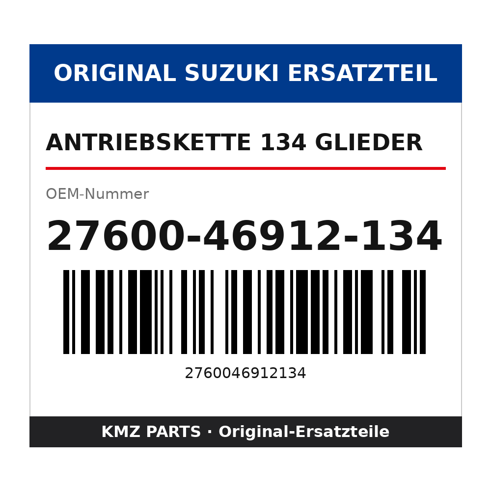 Suzuki Antriebskette 134 Glieder 27600-46912-134