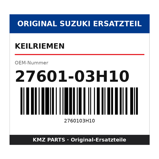 Suzuki Keilriemen 27601-03H10