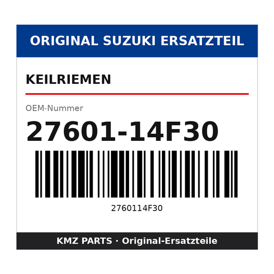 Suzuki Keilriemen 27601-14F30
