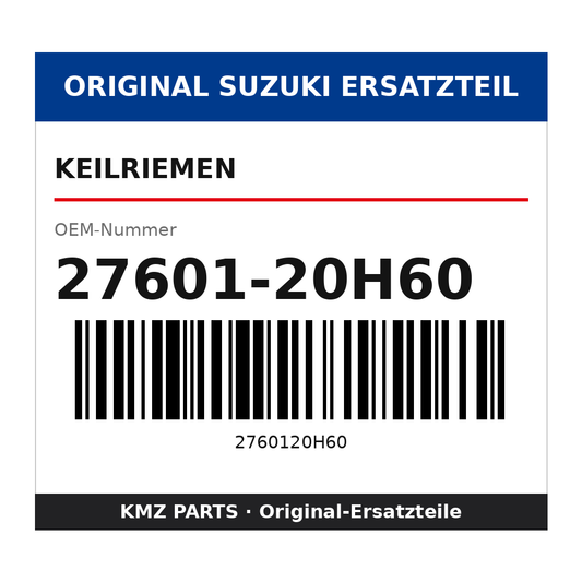 Suzuki Keilriemen 27601-20H60