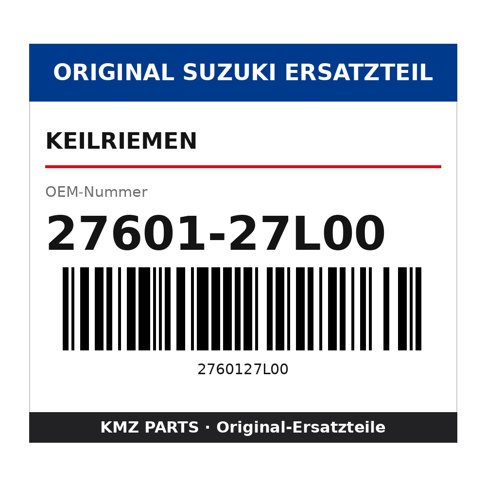 Suzuki Keilriemen 27601-27L00