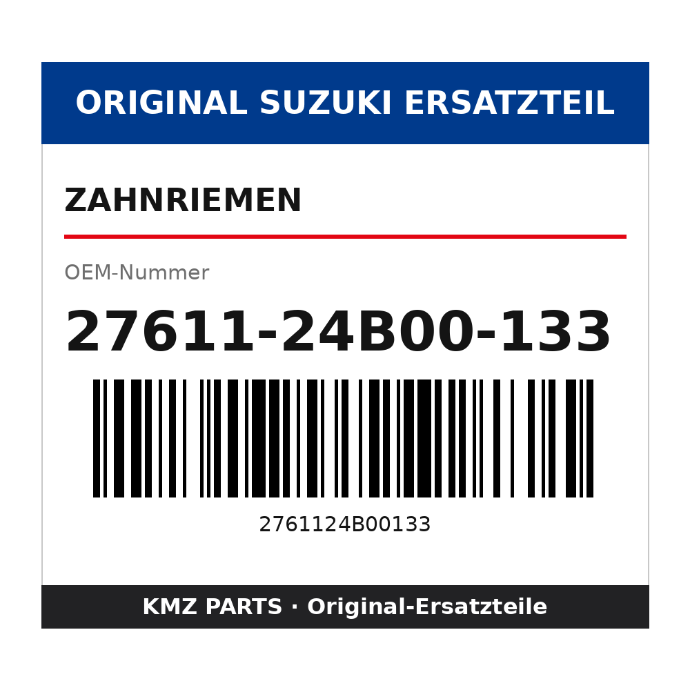 Suzuki Zahnriemen 27611-24B00-133