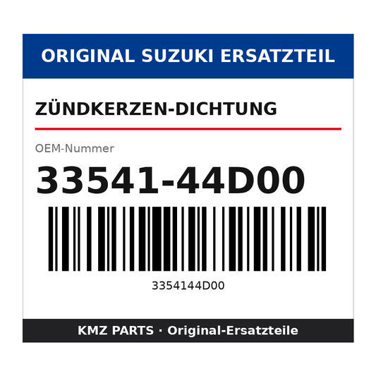 Suzuki Zündkerzen-Dichtung 33541-44D00