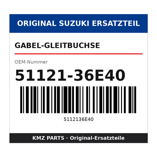 Suzuki Gabel-Gleitbuchse 51121-36E40