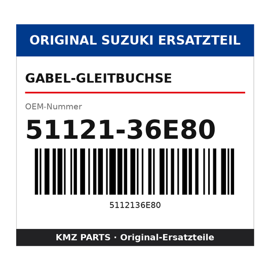Suzuki Gabel-Gleitbuchse 51121-36E80