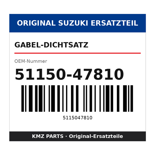 Suzuki Gabel-Dichtsatz 51150-47810