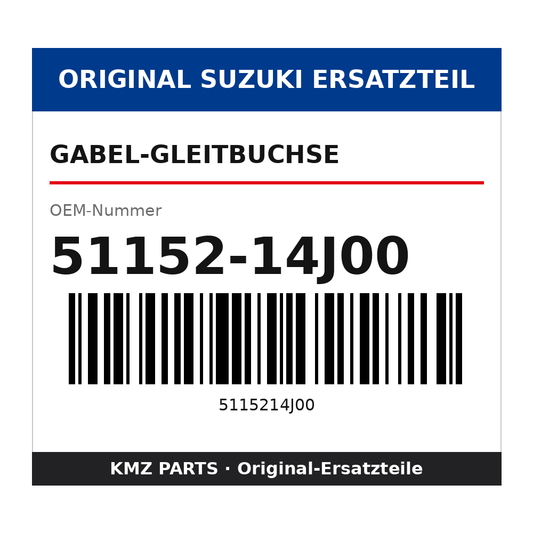 Suzuki Gabel-Gleitbuchse 51152-14J00