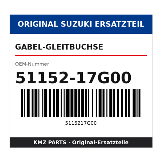 Suzuki Gabel-Gleitbuchse 51152-17G00