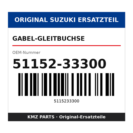 Suzuki Gabel-Gleitbuchse 51152-33300
