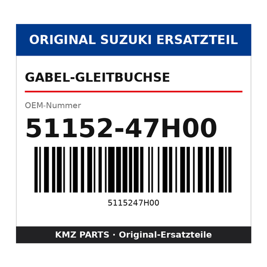 Suzuki Gabel-Gleitbuchse 51152-47H00