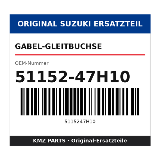 Suzuki Gabel-Gleitbuchse 51152-47H10