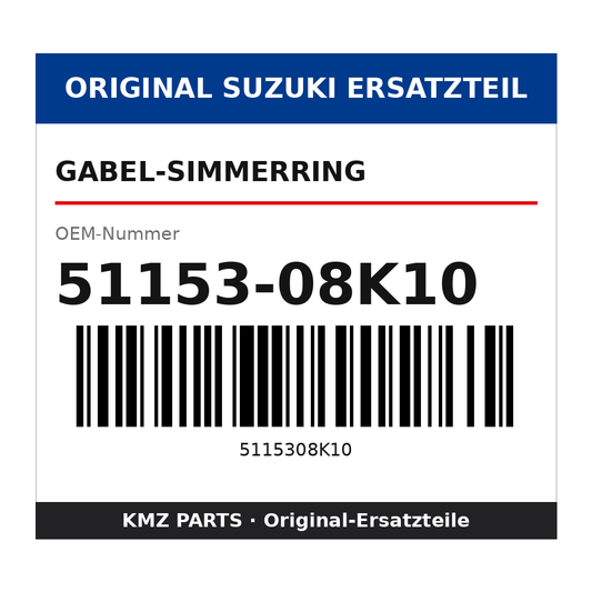 Suzuki Gabel-Simmerring 51153-08K10