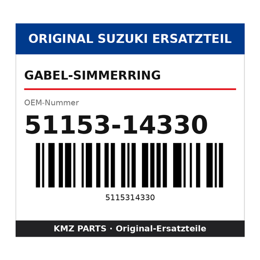 Suzuki Gabel-Simmerring 51153-14330