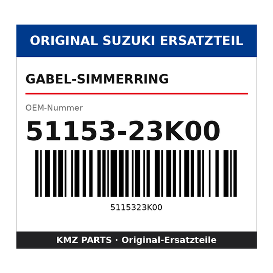 Suzuki Gabel-Simmerring 51153-23K00