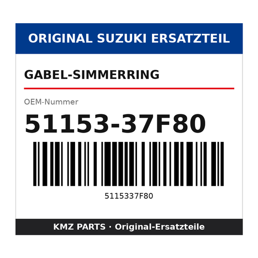 Suzuki Gabel-Simmerring 51153-37F80