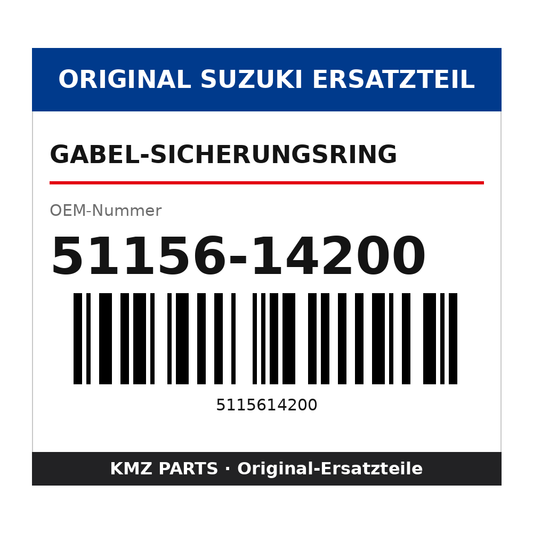 Suzuki Gabel-Sicherungsring 51156-14200