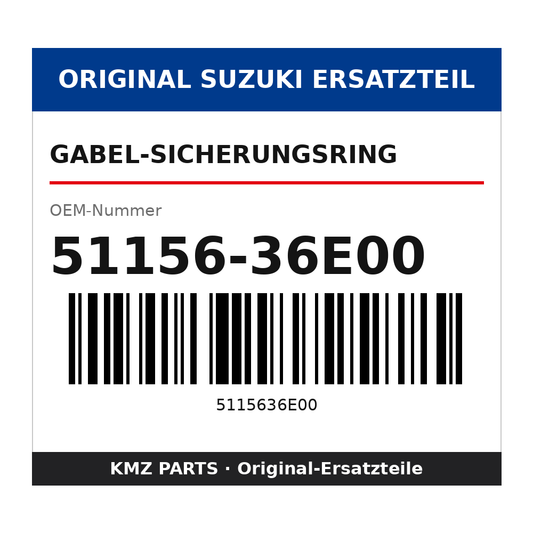 Suzuki Gabel-Sicherungsring 51156-36E00