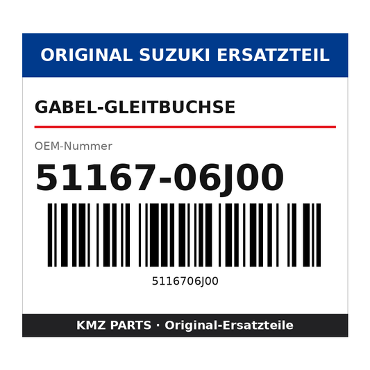 Suzuki Gabel-Gleitbuchse 51167-06J00