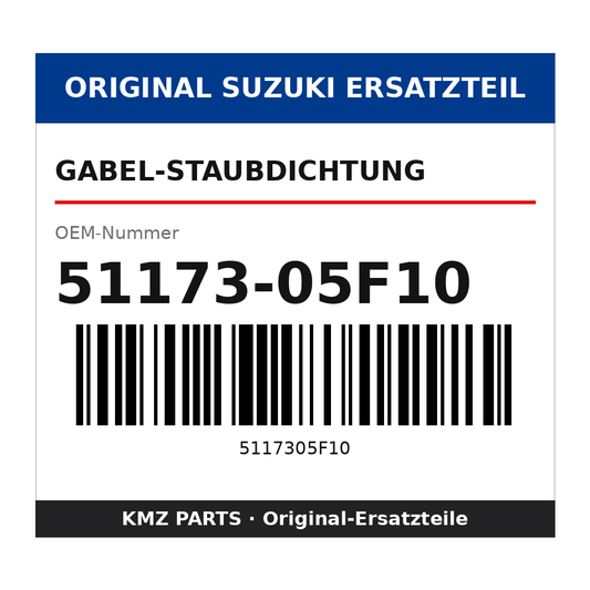 Suzuki Gabel-Staubdichtung 51173-05F10