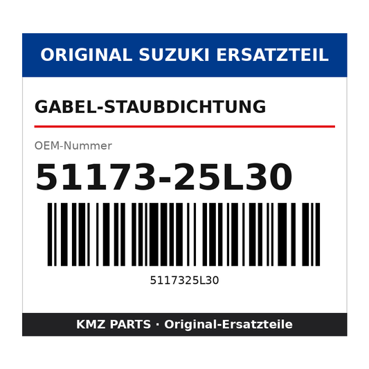Suzuki Gabel-Staubdichtung 51173-25L30