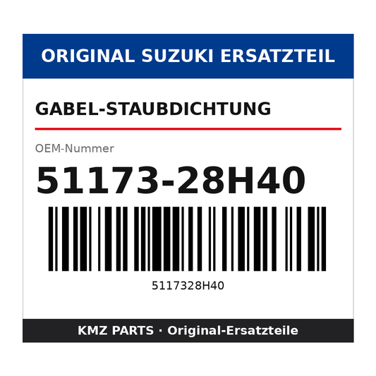 Suzuki Gabel-Staubdichtung 51173-28H40