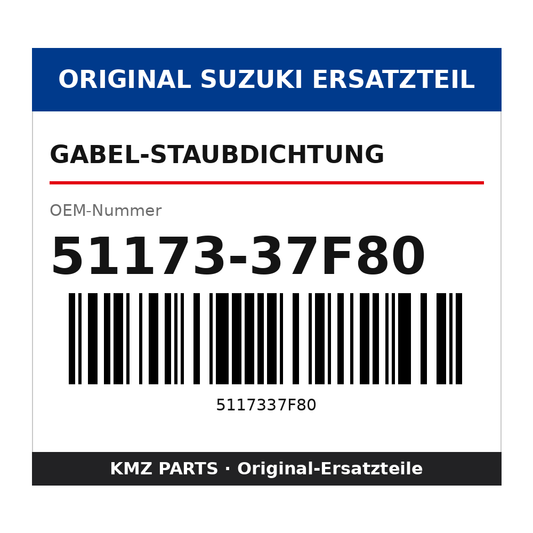 Suzuki Gabel-Staubdichtung 51173-37F80
